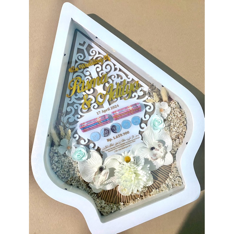 Mahar Transparant Frame Gunungan