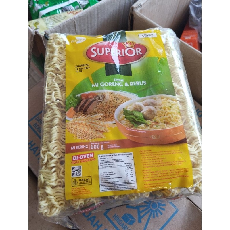 

Mie telur SUPERIOR 600g