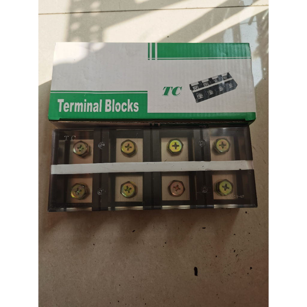 Terminal Block 400A 4P - Terminal Block Kaca TC-4004