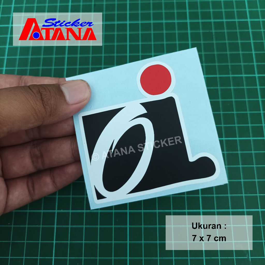 Stiker Cutting oi Orang Indonesia Logo Emblem Iwan Fals Aksesoris Hp Laptop Helm Motor Mobil