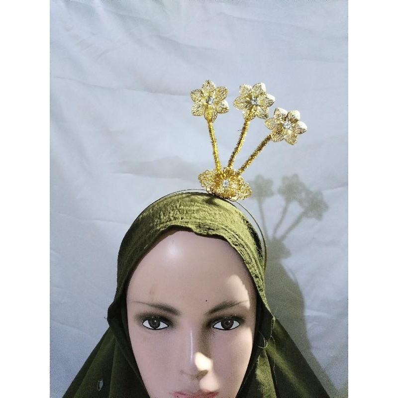 bando kembang goyang ,bando tusuk mentul ,kembang goyang anak