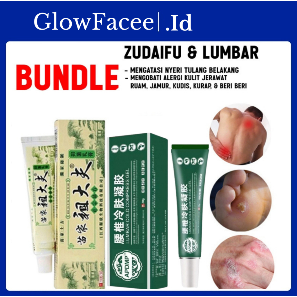 Paket eksim dan pegal (promo 2 ) krim eksim ampuh itching cream zudaifu Obat Kulit Gatal Jerawat Rua
