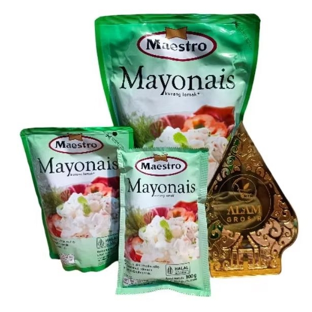 

Maestro Mayonnaise Mayonaise reffil Pouch ukuran 1kg