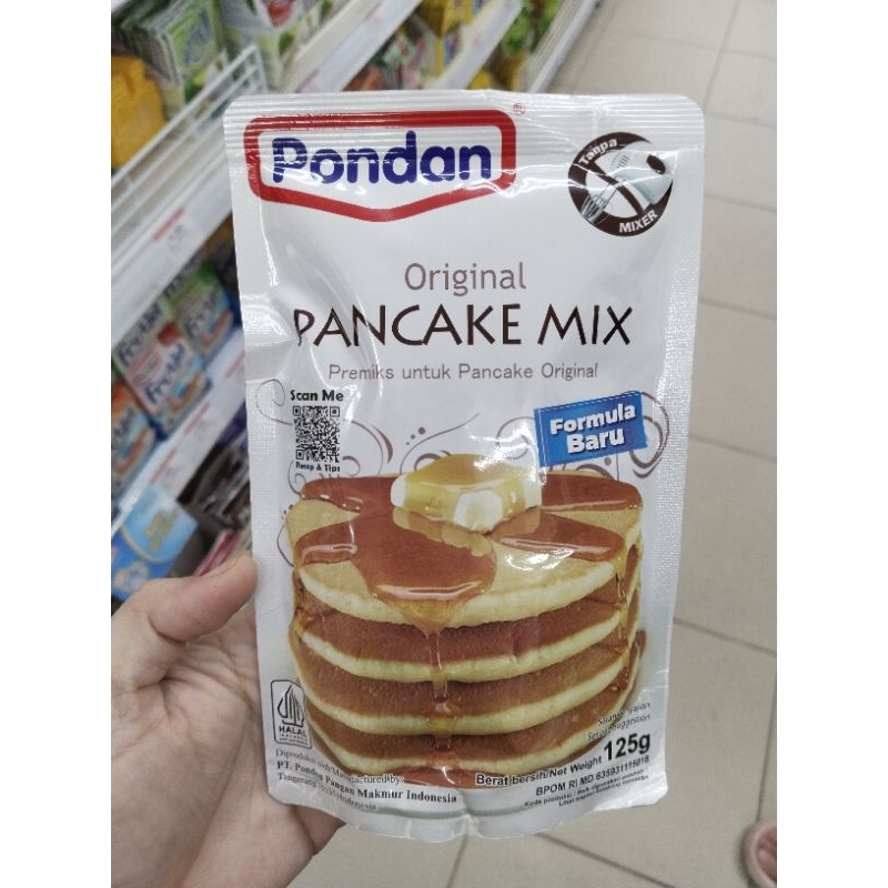 

125gr PONDAN Pancake mix - Premix untuk pancake Original