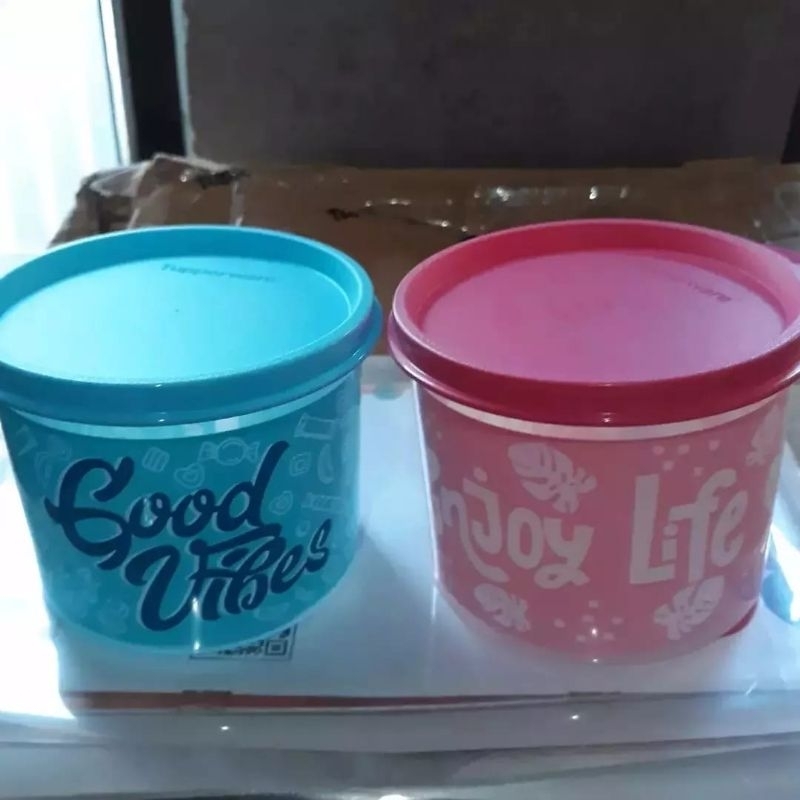 Canister 550ml toples tupperware / compact canister tupperware