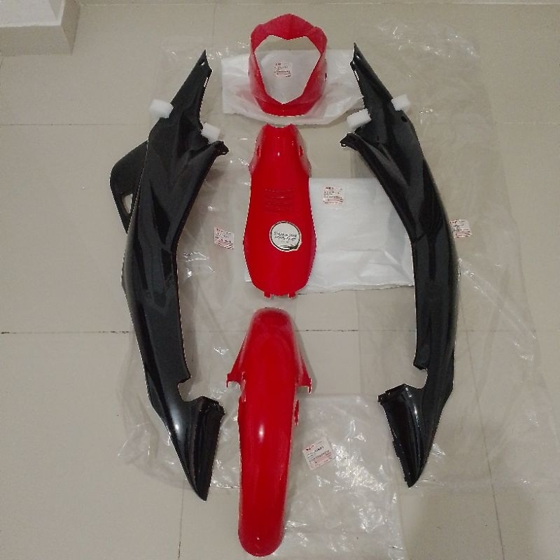 BODY SET SUZUKI SATRIA FU 150 CBU THAILAND ORI MERAH / RED