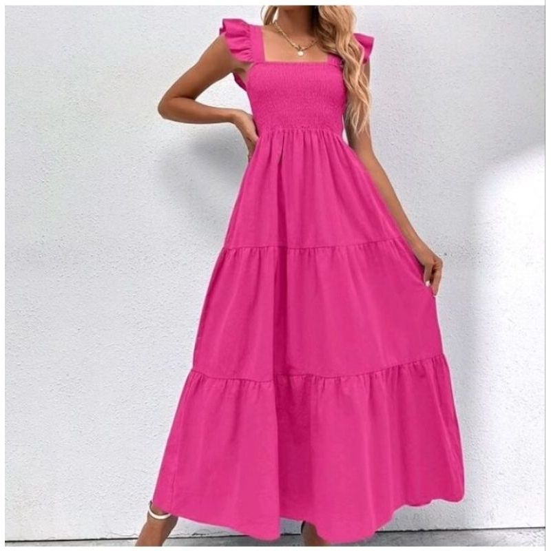 READY STOCK DRESS RUBY / DRESS WANITA KEKINIAN SABRINA JUMBO S_ XXXXL