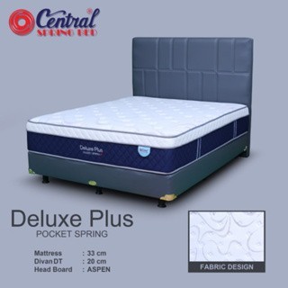 Kasur Central Springbed Deluxe Plus Pocket Springs 140 X 200 (KASUR SAJA)