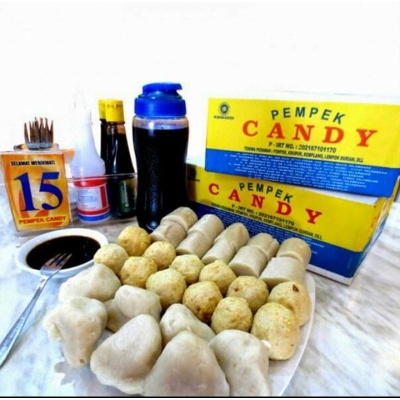 

Pempek Candy Paket isi 77pc kecil ASLI