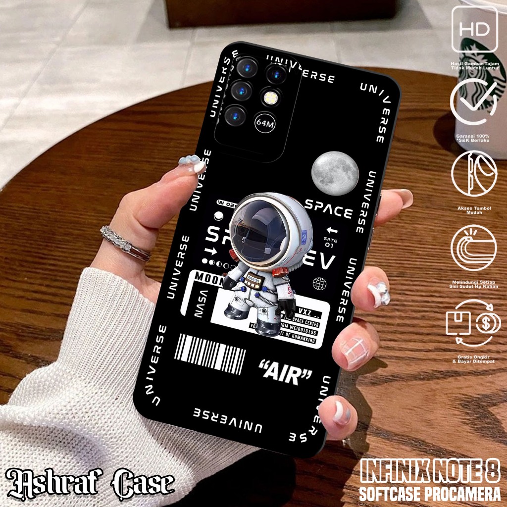 Case Infinix Note 8 - Casing Hp Infinix Note 8 Motif PLNT - Silikon Hp Infinix Note 8 - Softcase Hp 