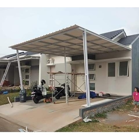 Kanopi Minimalis, Alderon, spandek, solarplat, dll bandung cimahi