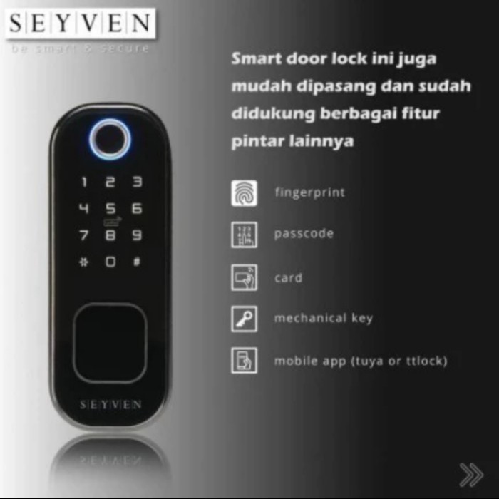 SEYVEN EZ-TTLOCK SEYVEN SMART HOME , SMART DOOR LOCK ,