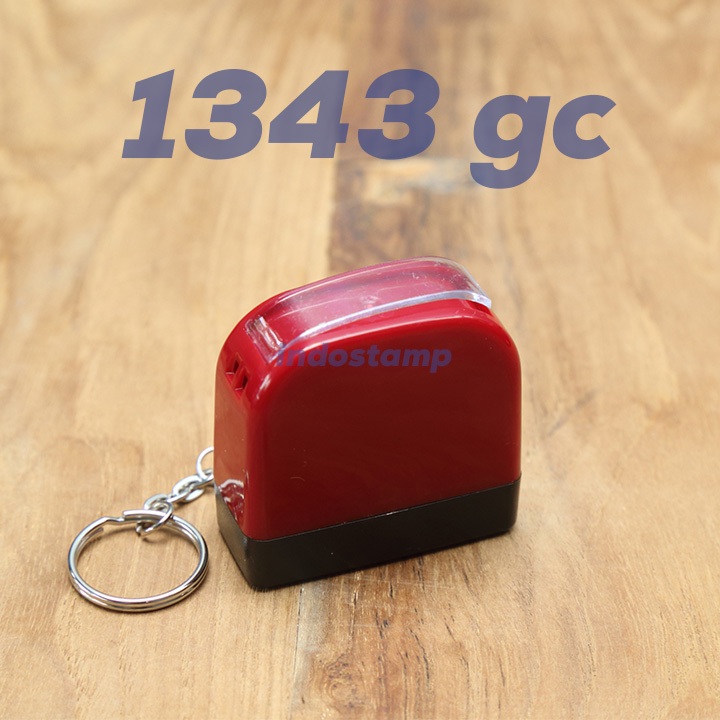 

gagang stempel GC 1343 flash stamp 13mm 43mm berkualitas indostamp