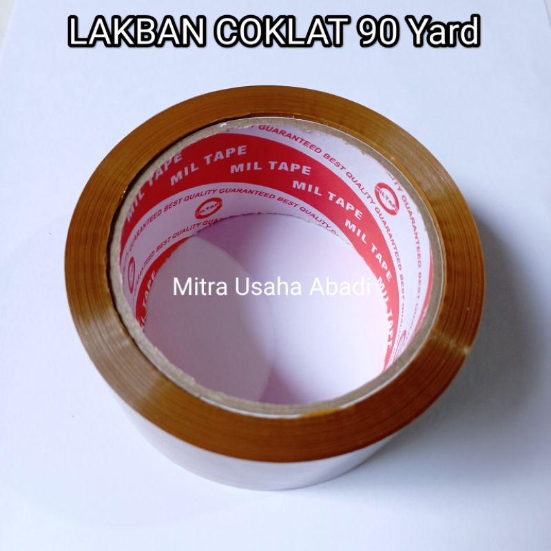 

Lakban Coklat Miltape 45mm x 90 Yard