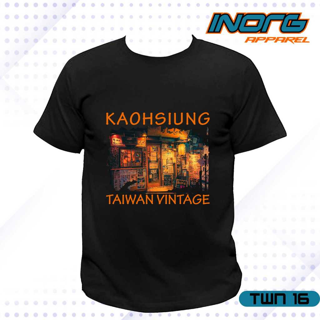 kaos oleh oleh taiwan tshirt taipei baju china chinese taipei souvenir kaohsiung tiongkok tag label 
