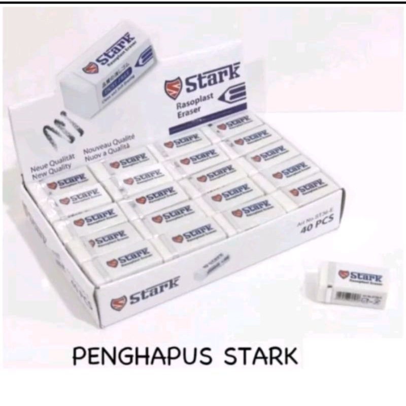 

(40pcs) hapusan Stark/hapusan pensil/hapusan murah