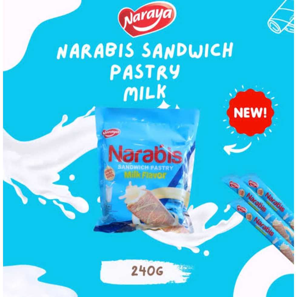 

Naraya Narabis Sandwich Pastry Chocolate Milk 240g
