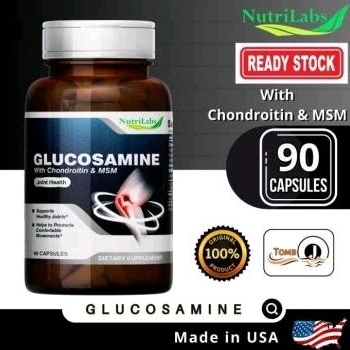 Nutrilabs Glucosamine Chondroitin & MSM Suplemen Nyeri Sendi ORI USA
