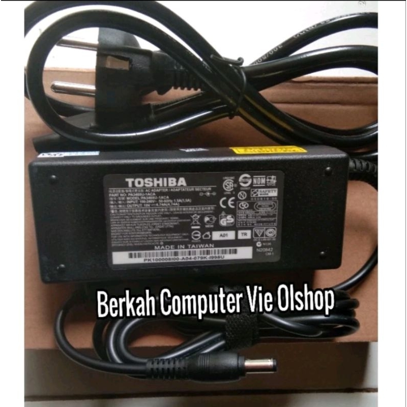 Adaptor Toshiba Portege Portege R30-C 19V 4.74A 90W