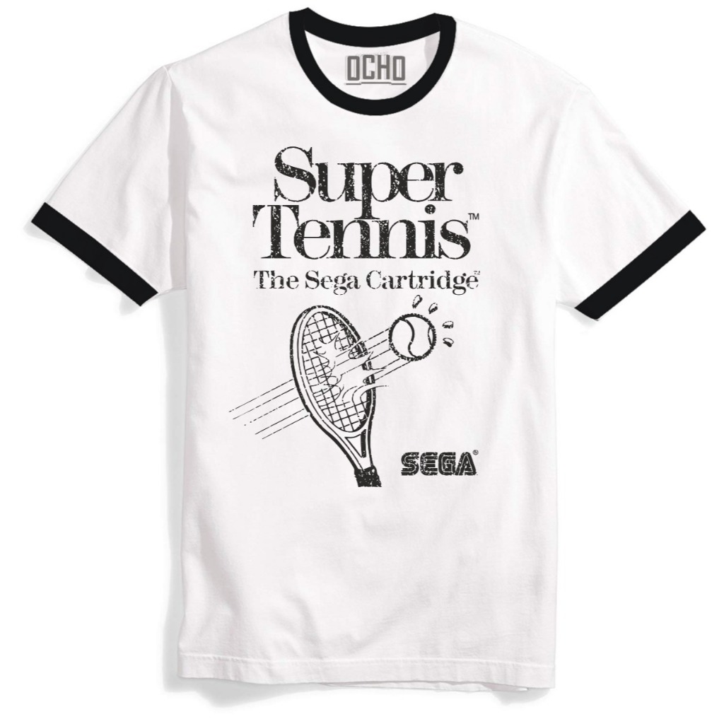 Kaos Super Tennis Sega White