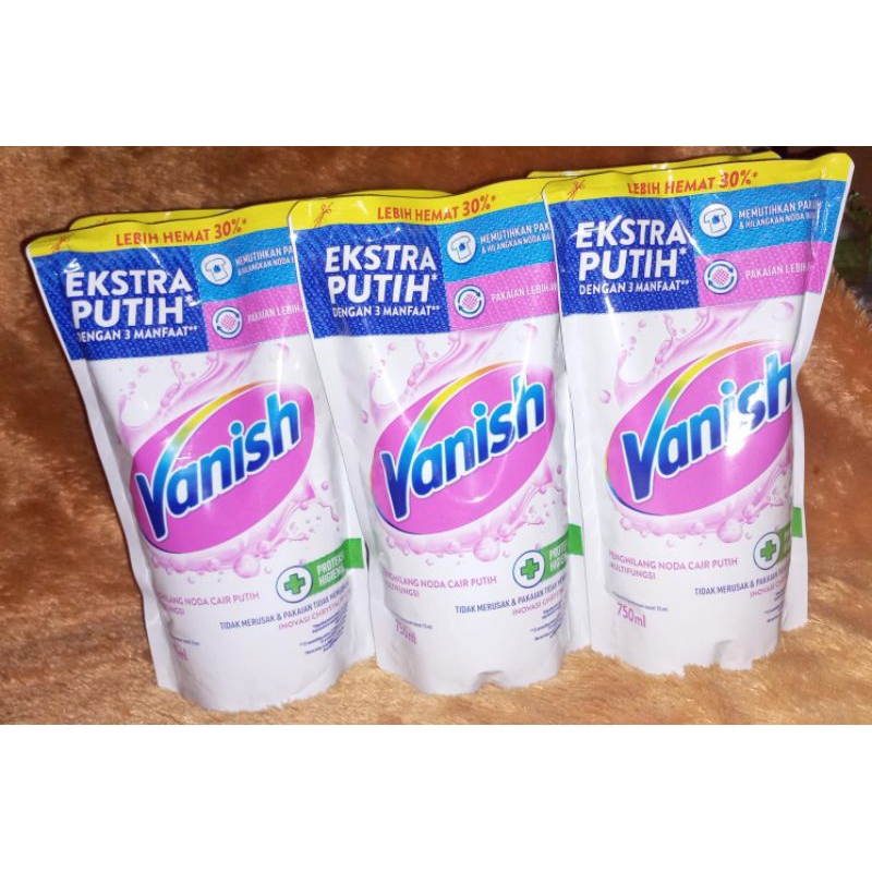 Deterjen cair Vanish 750ml || Vanish putih 750ml