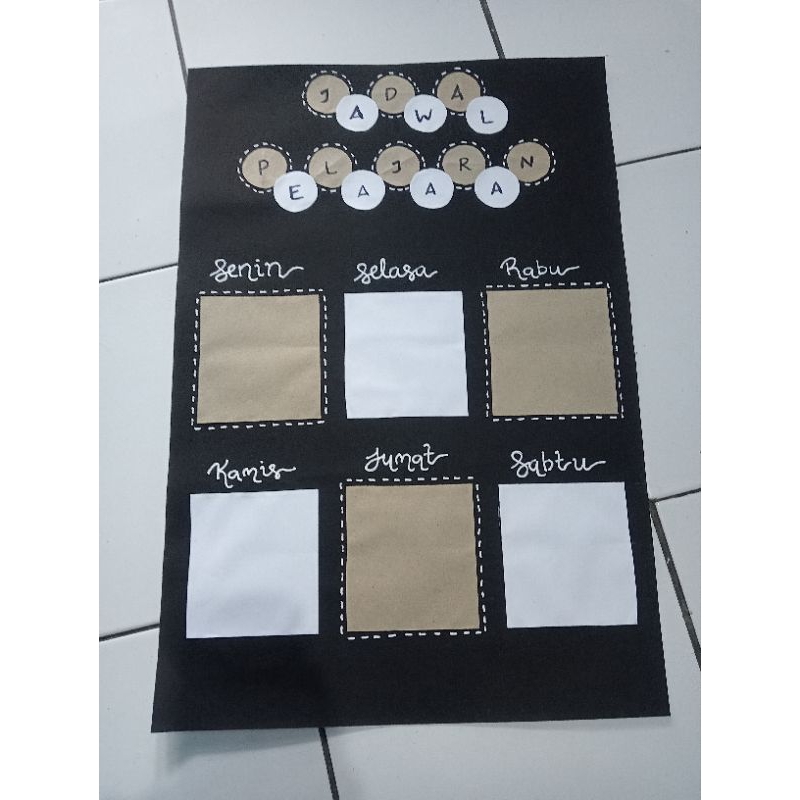 

JADWAL PELAJARAN | hiasan kelas