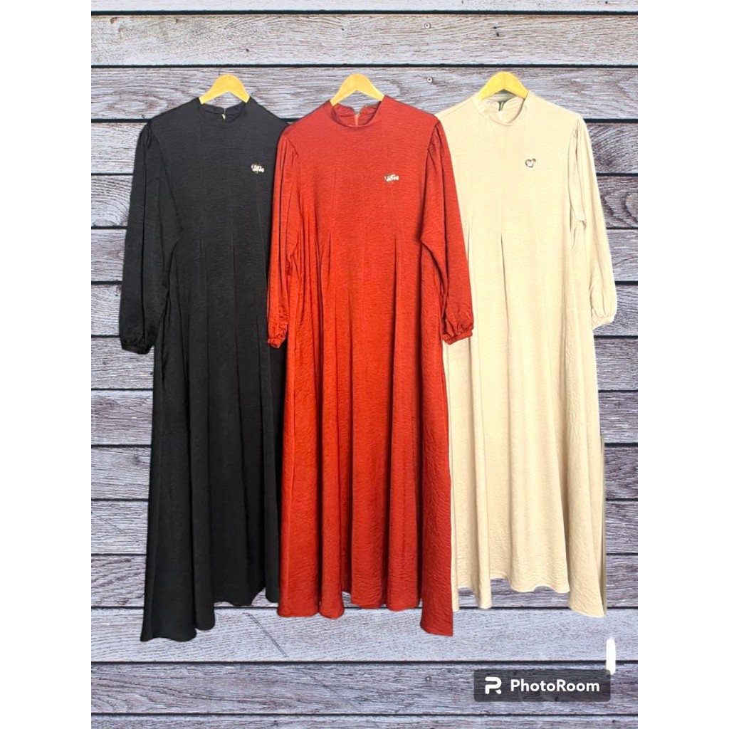 youngsoo gamis mewah simple elegan gamis jumbo sutra