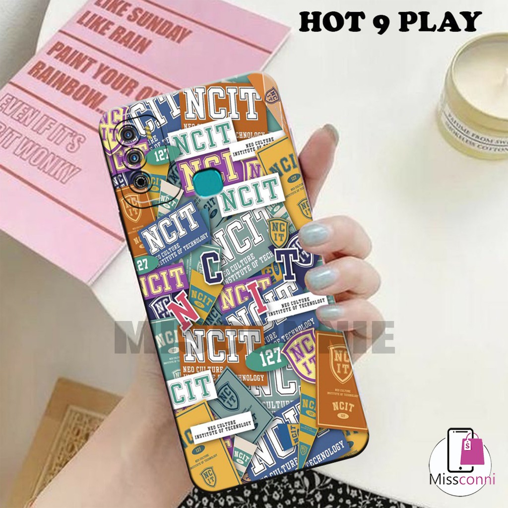 #02MS Case Hp Infinix Hot 9 Play - Casing Hp Infinix Hot 9 Play - Fashion Case - Case Cewek - Case C