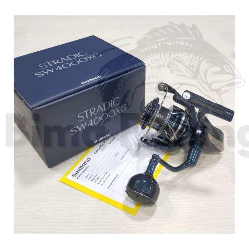 Reel Shimano STRADIC SW NEW 2024 4000 s/d 10.000 | GARANSI RESMI SHIMANO 1 TAHUN