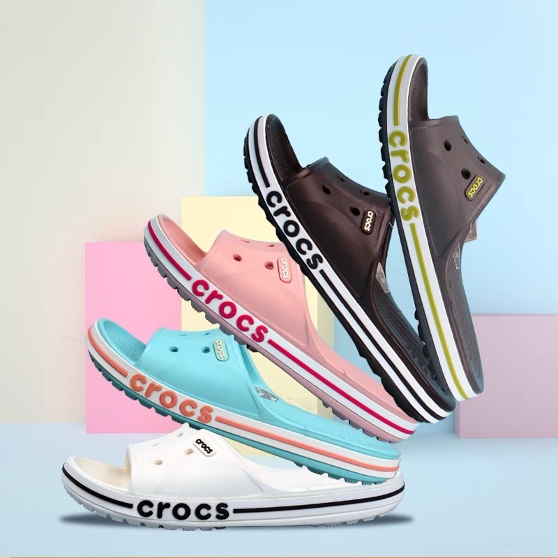 Sandal Crocs Baya Slide / Sandal Karet / Sandal Slop / Sandal anti licin / Sandal Pria dan Wanita / 