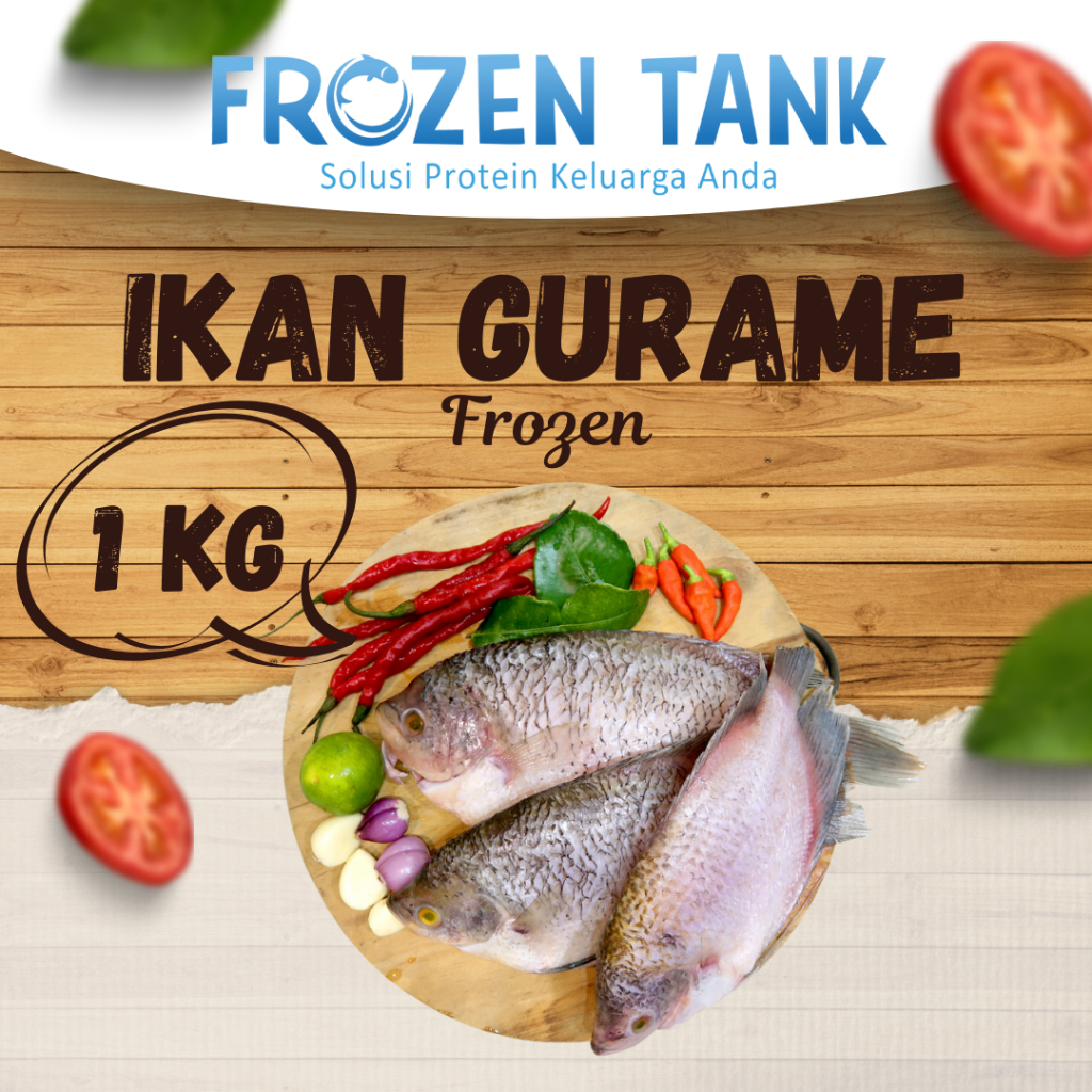 

Ikan Gurame 1 Kg Isi 4 Frozen Food Siap Masak Bersih Tanpa Pengawet