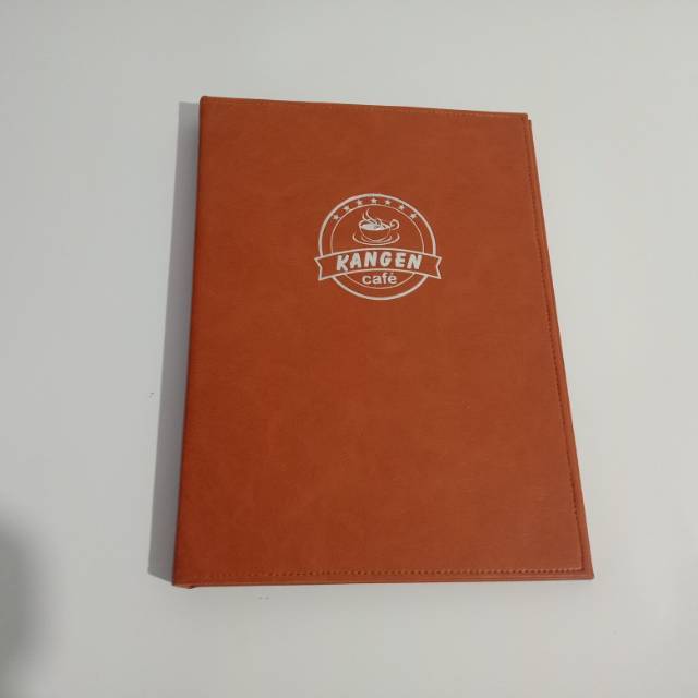 

Sampul buku menu cafe resto hotel F4