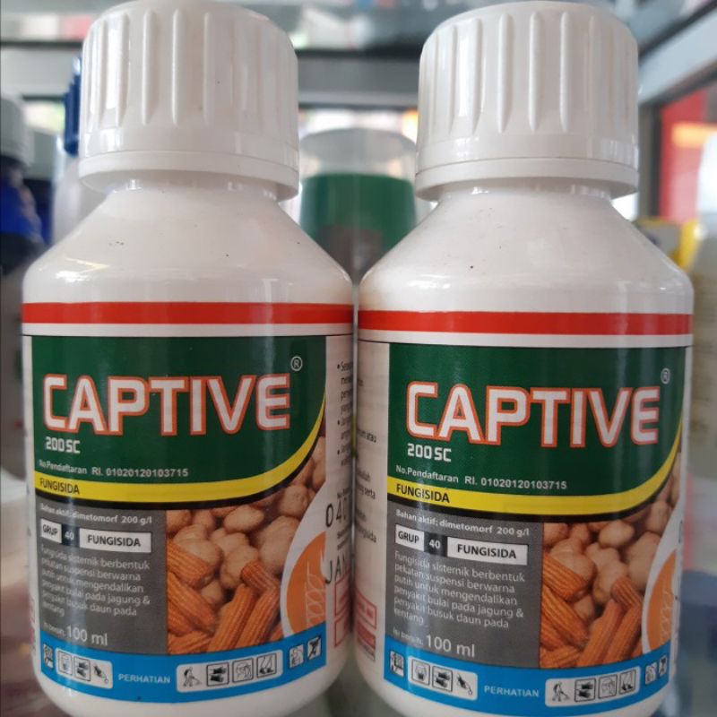 Fungisida CAPTIVE 100ml Bahan Aktif: Dimetomorf 200g/l