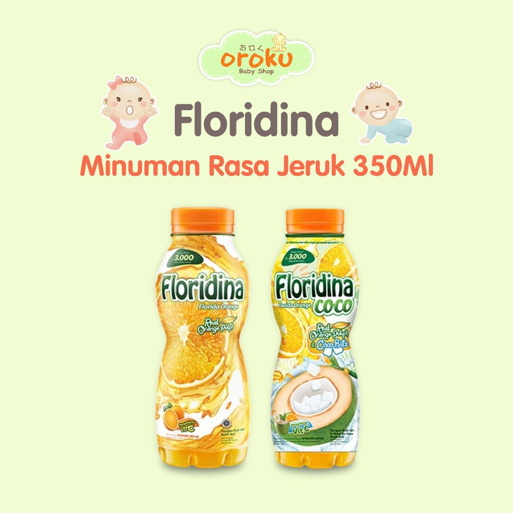 

FLORIDINA MINUMAN RASA JERUK 350ML