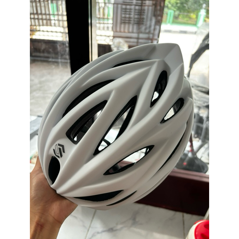 HELM SEPEDA MTB SYTE PACIFIC ORIGINAL WITH LED MURAH REMAJA DEWASA HELM SEPEDA GUNUNG LIPAT DLL