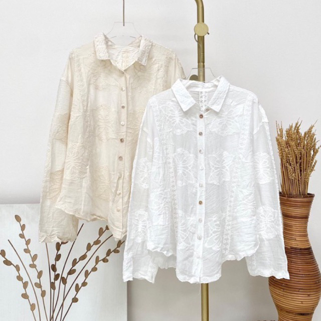 Atasan brokat premium