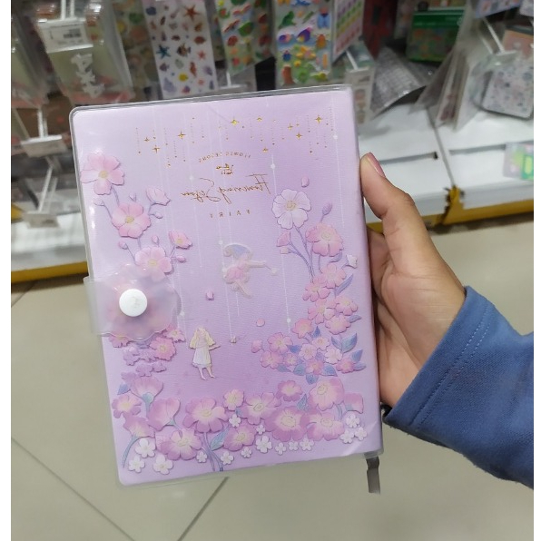 Notebook A5 Buku Catatan Dairy Tulis Motif Karakter Lucu Aesthetic Mr Diy