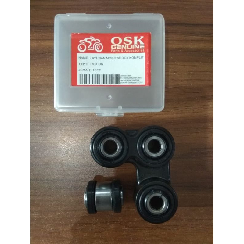 Ayunan monoshock komplit unitrack lengan ayun Pangkon Segitiga + Bosh Mono Shock Vixion / Bos Ayunan
