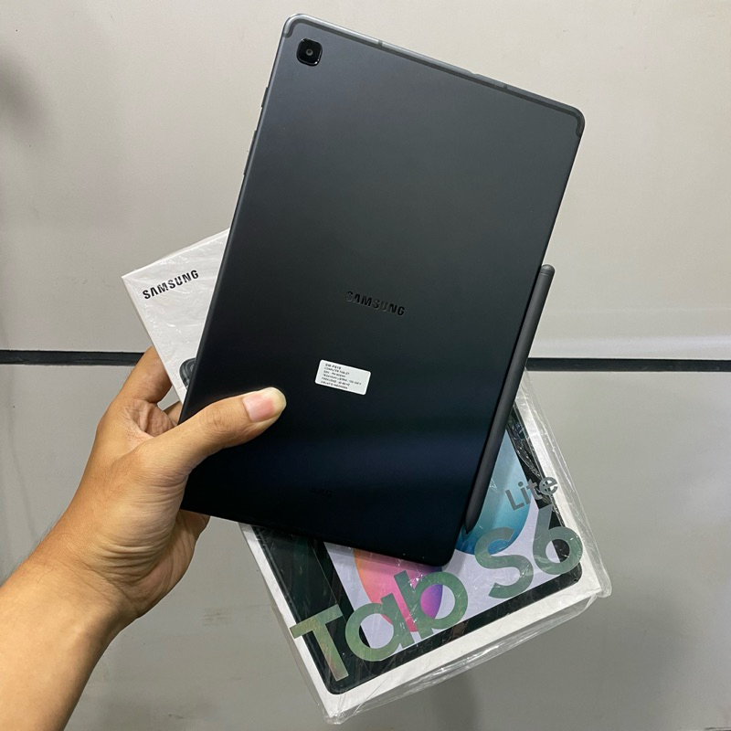 samsung tab s6 lite 4/128gb snapdragon second bekas mulus fullset original resmi