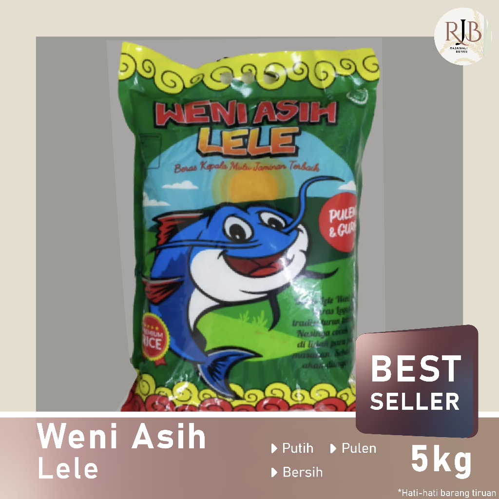 

Beras Weni Asih - Lele || 5kg