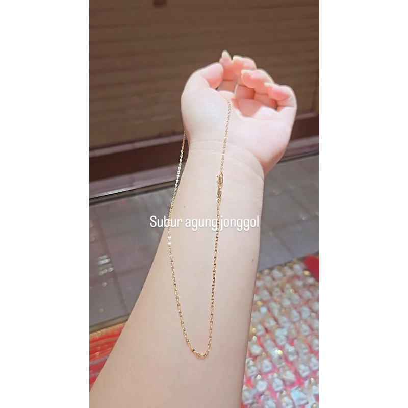 Kalung toscano 9k rosegold