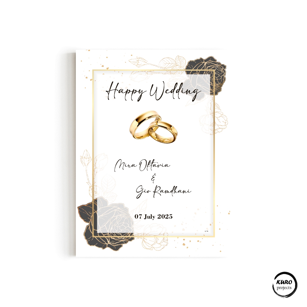 Kuro Projects - Kado Hadiah Pernikahan Hampers Wedding Gift Sahabat Couple Unik Murah Kekinian Custo