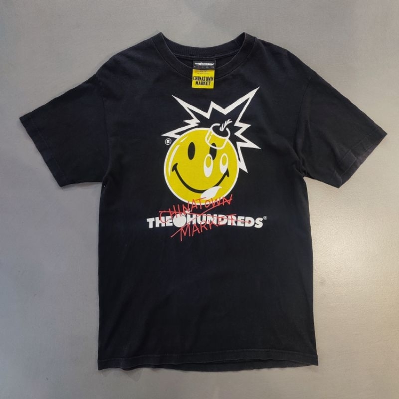 T-Shirt THE HUNDREDS X CHINATOWN MARKET X SMILEY | 100% Original (Used)