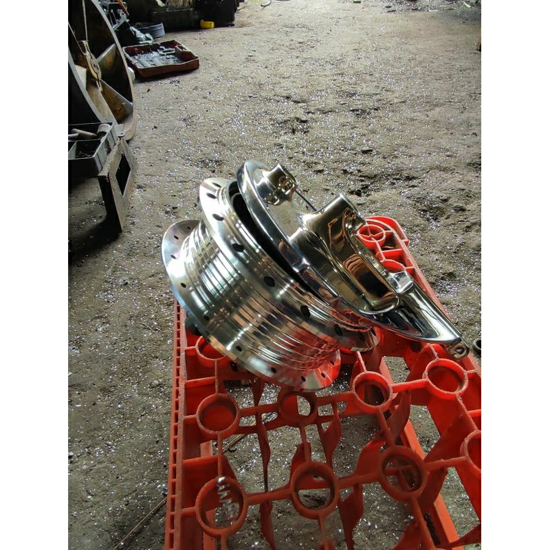 tromol Jupiter besar PNP tutup gl crome