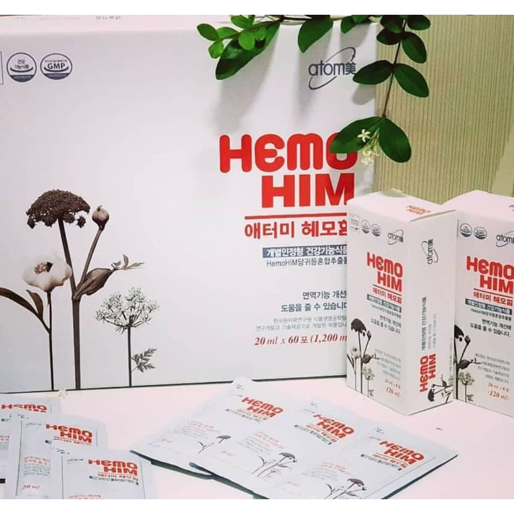 Atomy Hemohim Ori Hemohim 1 Box Hemohim 60 Sachet Hemohim Atomy Original