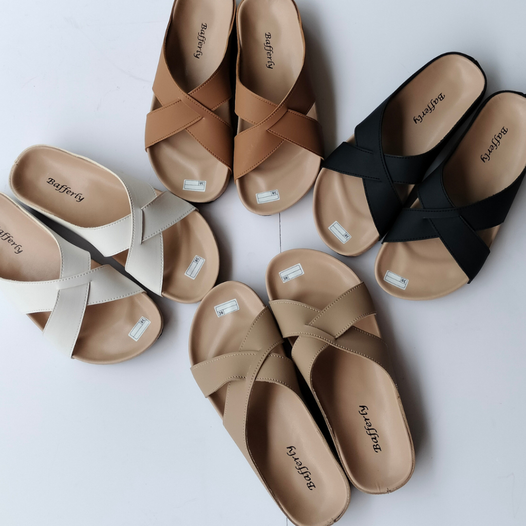 Murah  Bafferly Sandal Flat An