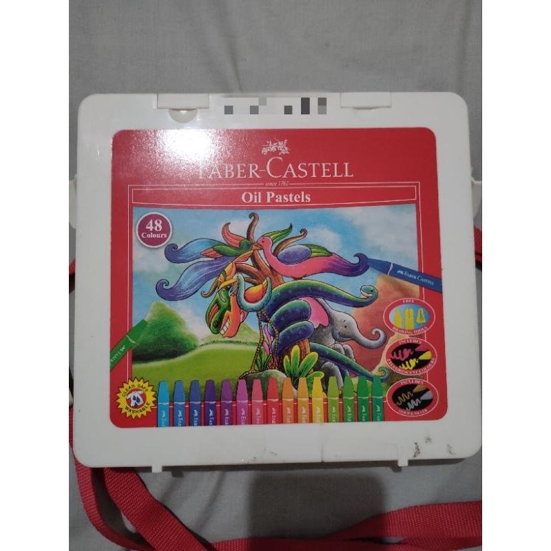 Faber Castel Crayon 48 warna preloved
