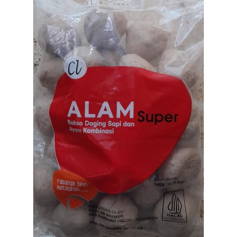 

Baso Sapi Alam Super Enak CL Sedang Isi 25 Butir