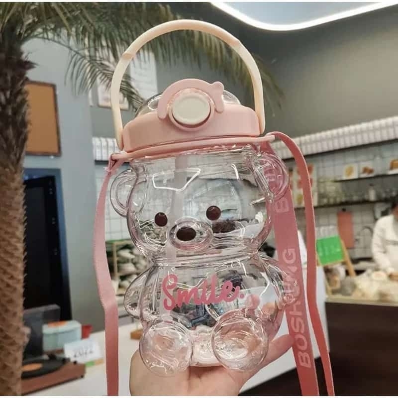 Botol minum beruang 1liter BPA FREE