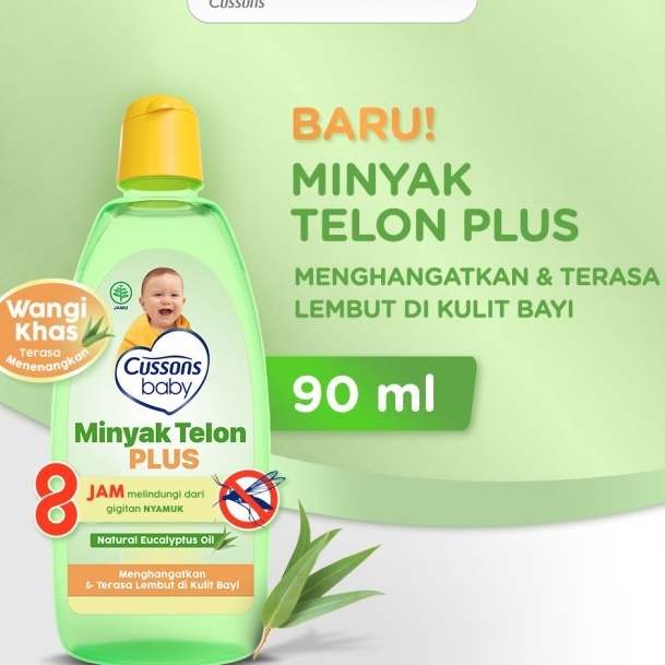 

Top Cussons Baby Telon Oil Plus Minyak Telon Bayi 9ml